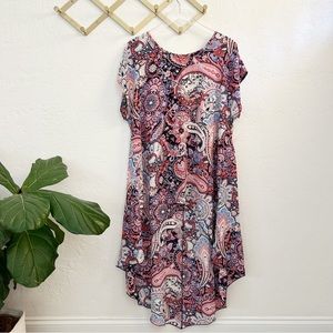 Cha Cha Vente Women’s High Low Tunic Top Size L